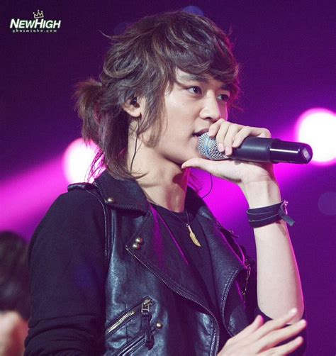 I Love His Ponytail Shinee Minho Choi Min Ho Shinee