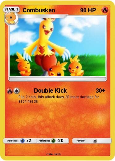 Pokémon Combusken 135 135 Double Kick My Pokemon Card