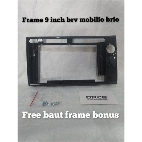 Jual Frame Head Unit Android Inch Mobil Honda Brv Mobilio Brio