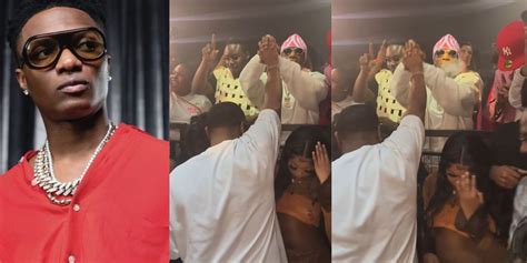 Singer Wizkid Reacts To Trending Video Of Him Exchanging Greetings With