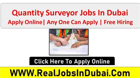 Quantity Surveyor Jobs In Dubai Abu Dhabi And Uae Realjobs