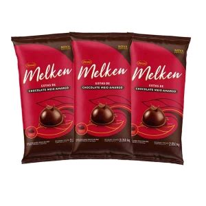 Chocolate Meio Amargo Gotas 2 050kg Melken Harald C 3