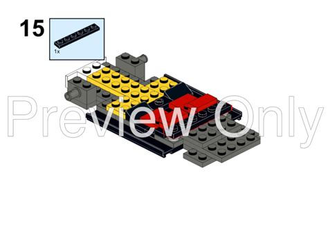 LEGO MOC Dodge Challenger Hellcat by Jmcnutt1 | Rebrickable - Build ...