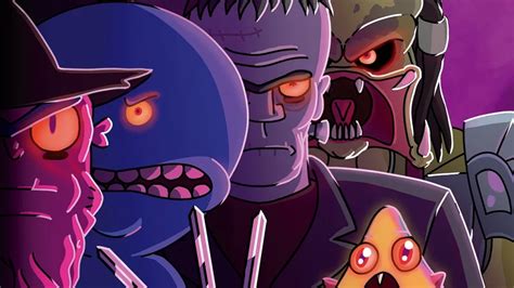 Rick Y Morty Celebran Halloween Con Homenaje A Five Nights At Freddys