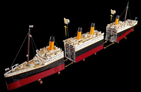 LEGO Titanic: 9.090 pezzi, 1 metro e 35 di lunghezza, più di 600€ di ...