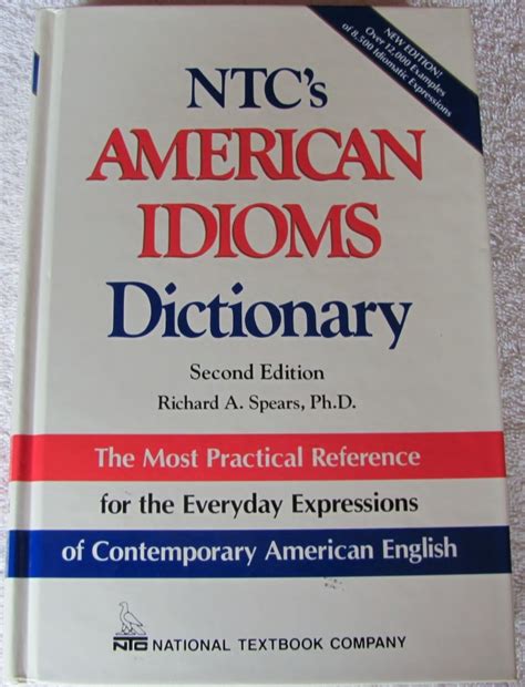 Ntc S American Idiom Dictionary National Textbook Language