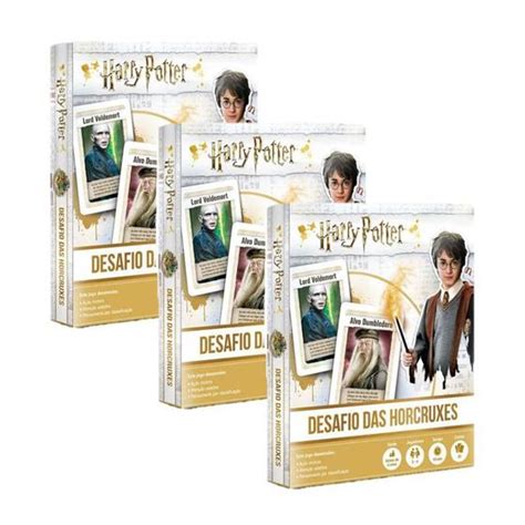 Jogos De Cartas Harry Potter Desafio Das Horcruxes Copag Deck De