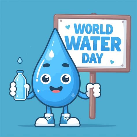 Premium Vector Worldwide Water Conservation Day