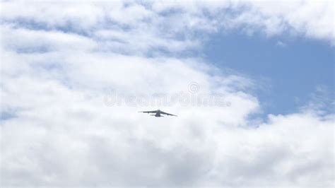 The Plane Takes Off Against A Blue Sky Stock Footage Video Of