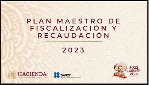 Plan Maestro De Fiscalizaci N Y Recaudaci N Grupo Galv N