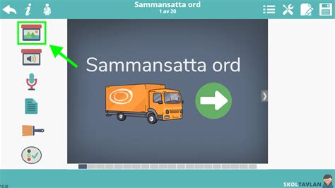Pictogram : Skoltavlan