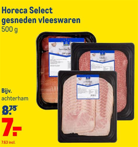 Horeca Select Gesneden Vleeswaren 500g Aanbieding Bij Makro