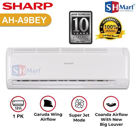 Jual Ac Sharp Pk Indonesia Anti Karat Ah A Bey Bey Garansi Resmi