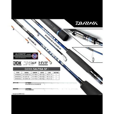 Jual Joran Jigging Daiwa Saltiga Sf Game Sd Max Jig Gr Ultra