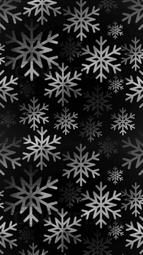 Snowflakes Pattern New Year HD Phone Wallpaper Peakpx