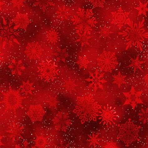 Winter S Grandeur Scarlet Colorstory Roll Up By Robert Kaufman