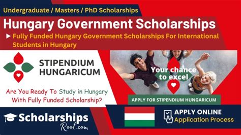 Hungary Government Scholarships 2024 2025 Stipendium Hungaricum