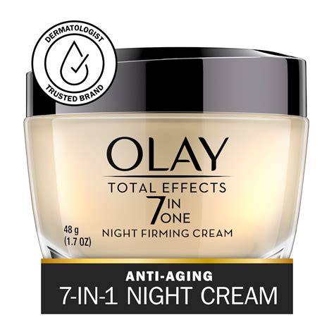 Olay Total Effects Night Firming Cream Face Moisturizer Everyday Care