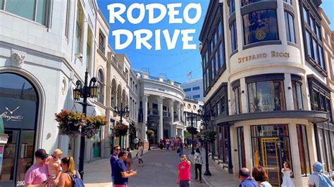 Rodeo Drive Beverly Hills The Most Expensive Street In The World Youtube