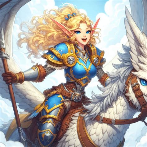 Blood Elf Dragonhawk Rider Surprise By Shritistrang On Deviantart