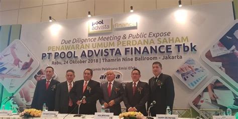 Segera Ipo Saham Pool Advista Finance Ditetapkan Rp Per Lembar