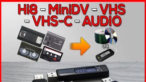 Numériser vos VhsTransfert sur clé USB mesmontagesvideos numériser