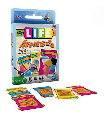 Jogo De Cartas El Juego De La Vida Y Aventuras Hasbro MercadoLibre