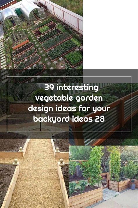 Vegetable Garden Design 39 interesting vegetable garden design ideas ...