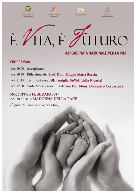 Vita Futuro Giornata Della Vita In Diocesi Diocesi Di Molfetta