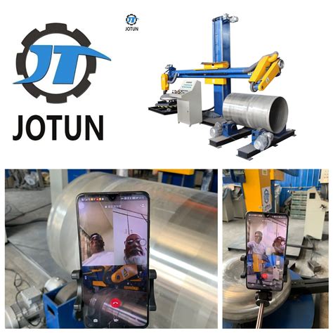 Jotun Stainless Steel Tank And Dish Head Polishing Machine Stainless