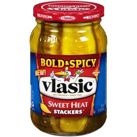 Vlasic Sweet Heat Spicy Pickles Sweet Heat Sweet And Spicy