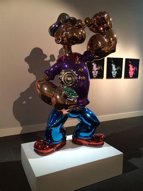 Sculpture 1 2015 Popeye Jeff Koons