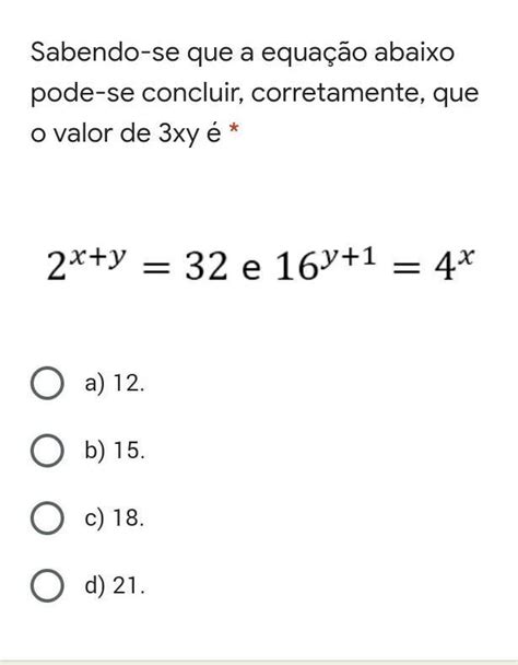 Sabendo Se Que A Equa O Abaixo Pode Se Concluir Corretamente Que O