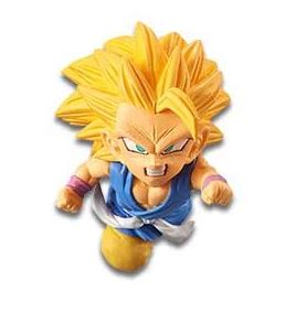 BEMS DRAGON BALL SUPER Figurine WCF Saiyans Bravery S S 3 Goku 7cm