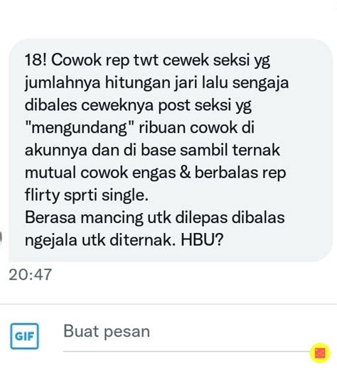 CEK RULES On Twitter 18 Minta Pendapatnya Boleh Apa Semua Cowok