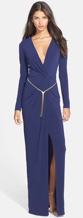 Shop Evening Wear Long Sleeve Midi Dress Dresses Fashion