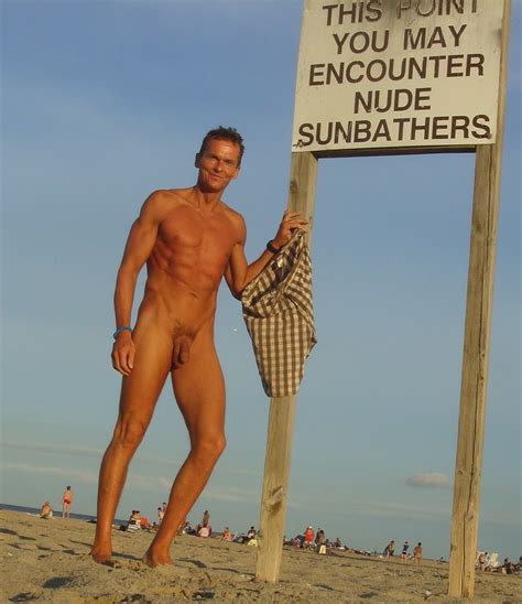 Beyond This Point You May Encounter Nude Sunbathers