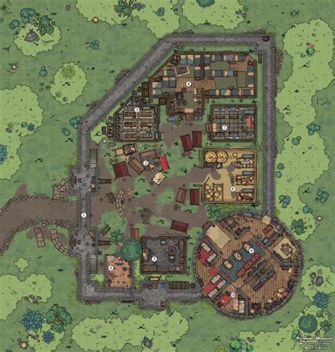 Greenest Fortress I Decided To Start Create Some Maps From The