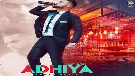 ADHIYA LYRICS - KARAN AUJLA | iLyricsHub