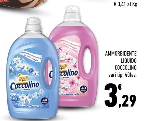 AMMORBIDENTE LIQUIDO COCCOLINO Vari Tipi 40lav Offerta Di Conad