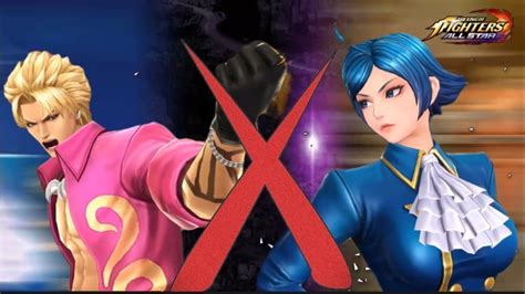 Kof Allstar New UE Fighters XIII Elisabeth Blanctorche XIII Shen Woo