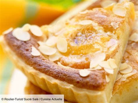 Tarte aux abricots amandine découvrez les recettes de Cuisine Actuelle