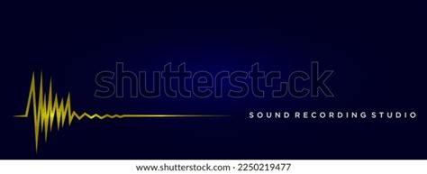 Modern Recording Studio Background Digital Diagram Stock Vector ...