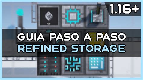 Guía Refined Storage Autocrafting Minecraft Mod 116 Youtube