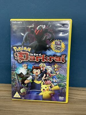 Pokémon The Rise of Darkrai DVD 2008 Kunihiko Yuyama cert PG