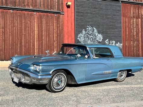 Ford Thunderbird Hardtop Avbet Byte 1958 Till Salu Classic Cars