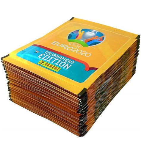 Panini EURO 2020 Tournament Edition Stickers 50 Packets Stickerpoint