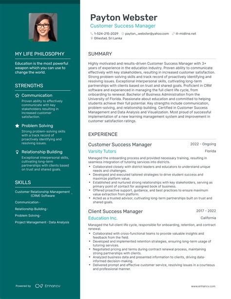 3 Customer Success Manager Resume Examples How To Guide For 2024