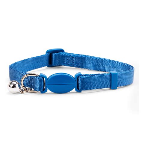 YOULY The Classic Blue Breakaway Large Cat Collar Petco