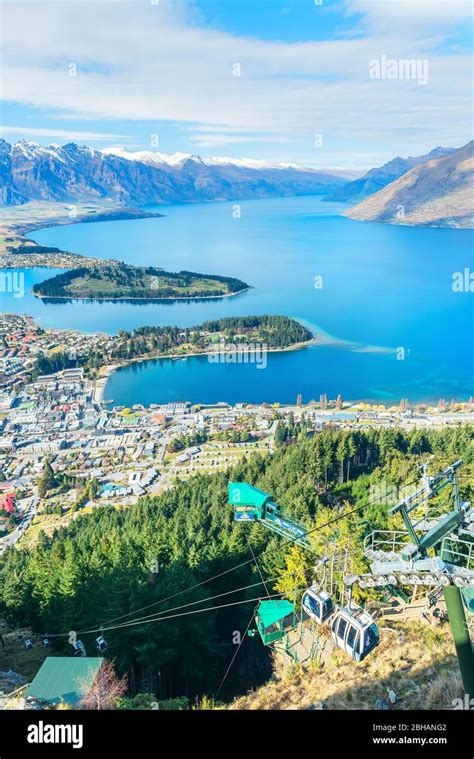 Queenstown New Zealand Skyline Gondola Hi Res Stock Photography And